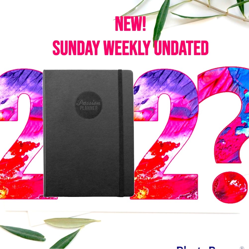 NEW!! SUNDAY WEEKLY UNDATED - BLACK